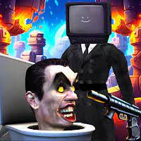 Merge War Skibidi vs Camera Mod APK icon